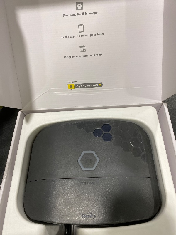 Photo 1 of Orbit B-hyve XR Smart Sprinkler Timer - 8-Zone - WiFi-Enabled Indoor/Outdoor Irrigation Controller - App Control - Weatherproof Watering System - Multi Zone - Custom Programs - 57985