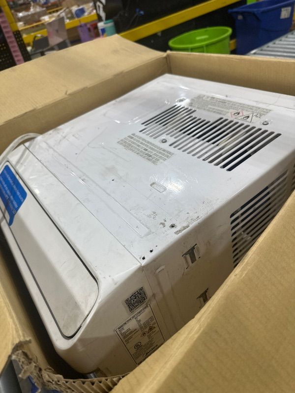 Photo 1 of ***HEAVILY USED,FOR PARTS ONLY***
Midea Inverter Window Air Conditioner with Heat – Quiet Window AC Unit and Heat Combo with Dehumidifier – Cools up to 550 Sq. Ft. – Energy Star Rated, Smart Control, Remote, 12,000 BTU