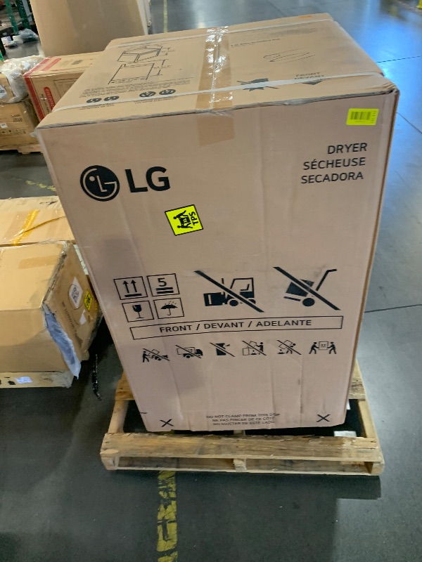 View 3 of ***FACTORY SEALED***
***TRUCK/TRAILER PICKUP ONLY***
LG 7.3 cu. ft. LG Gas Dryer