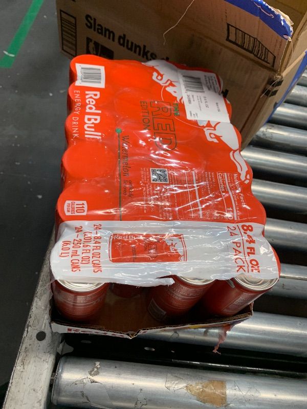 Photo 1 of ***EXPIRES 11/17/2026***
Red Bull Red Edition Watermelon Energy Drink, 8.4 Fl Oz, 24 Cans