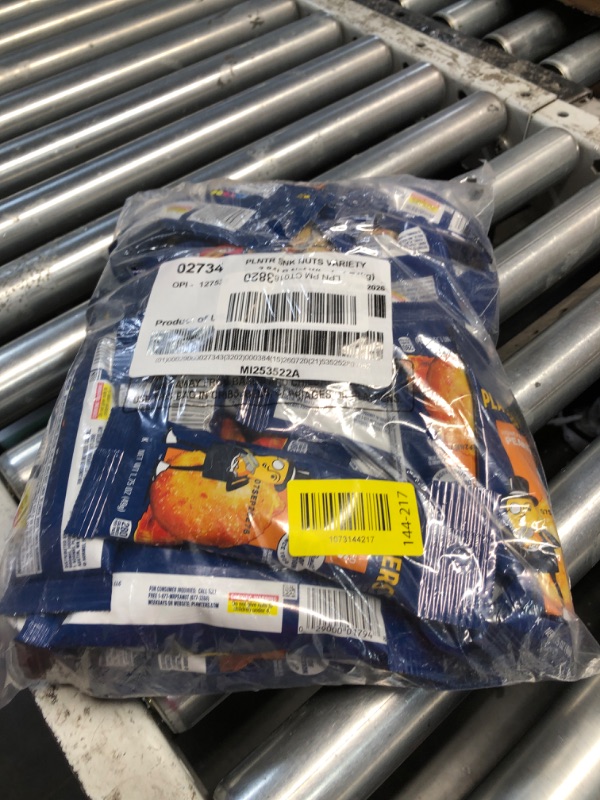 View 2 of ***Exp:07/20/26 *** PLANTERS Variety Pack, Salted Cashews, Salted Peanuts & Honey Roasted Peanuts, On-the-Go Nut Snacks, Individually Packed Snacks, Mixed Nuts, Kosher, (36 Count)