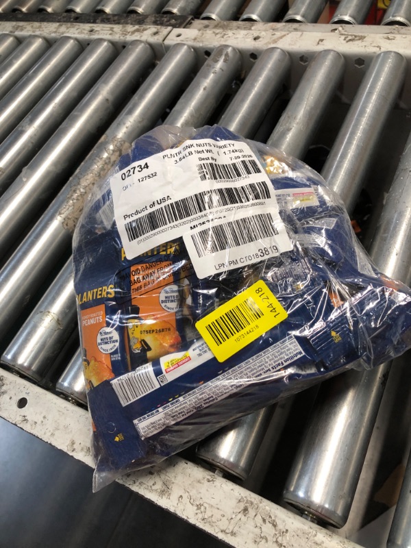 View 2 of ***Exp:07/20/26 *** PLANTERS Variety Pack, Salted Cashews, Salted Peanuts & Honey Roasted Peanuts, On-the-Go Nut Snacks, Individually Packed Snacks, Mixed Nuts, Kosher, (36 Count)