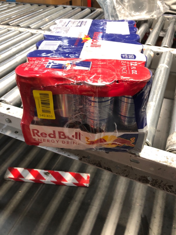 View 2 of ***Exp: 01/15/28*** Red Bull Energy Drink with 114mg Caffeine plus Taurine & B Vitamins, 12 Fl Oz, Pack of 24 Cans
