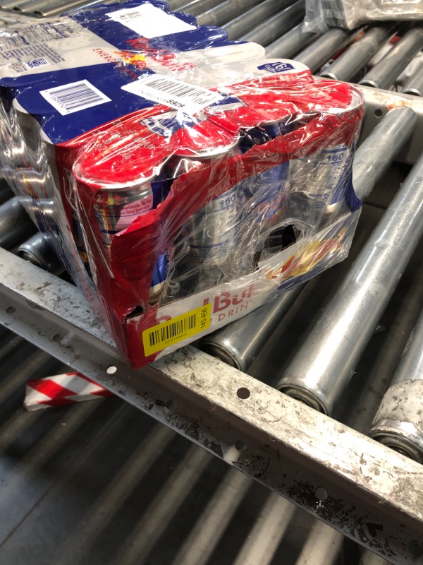 Photo 1 of ***Exp: 01/15/28*** Red Bull Energy Drink with 114mg Caffeine plus Taurine & B Vitamins, 12 Fl Oz, Pack of 24 Cans