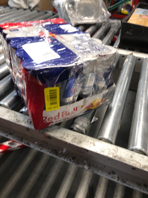 View 2 of ***Exp: 01/15/28*** Red Bull Energy Drink with 114mg Caffeine plus Taurine & B Vitamins, 12 Fl Oz, Pack of 24 Cans