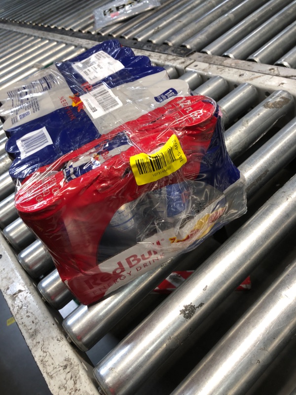 Photo 1 of *** Exp: 01/24/28*** Red Bull Energy Drink with 114mg Caffeine plus Taurine & B Vitamins, 12 Fl Oz, Pack of 24 Cans