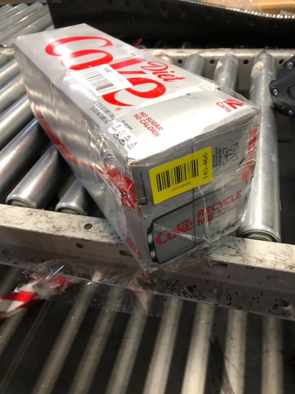 View 2 of ***Exp: April 2026 *** Diet Coke Soda Soft Drink Fridge Pack Cans, 12 fl oz, 12 Pack