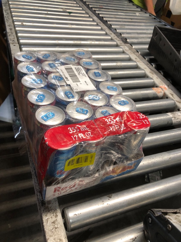 View 2 of ***Exp: 04/21/27 *** Red Bull Sugar Free Energy Drink with 114mg Caffeine plus Taurine & B Vitamins, 12 Fl Oz, Pack of 24 Cans