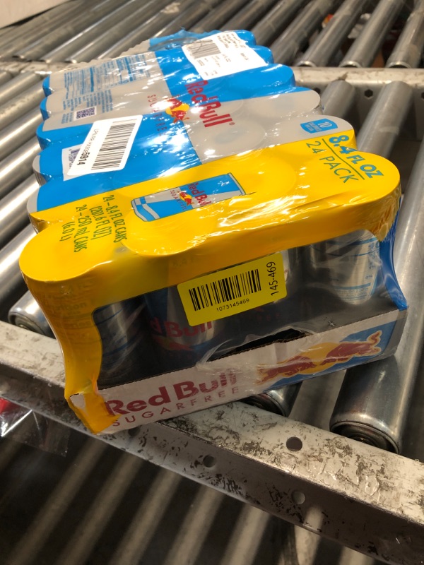 View 2 of ***Exp: 04/24/27 *** Red Bull Sugar Free Energy Drink with 80mg Caffeine plus Taurine & B Vitamins, 8.4 Fl Oz, Pack of 24 Cans
