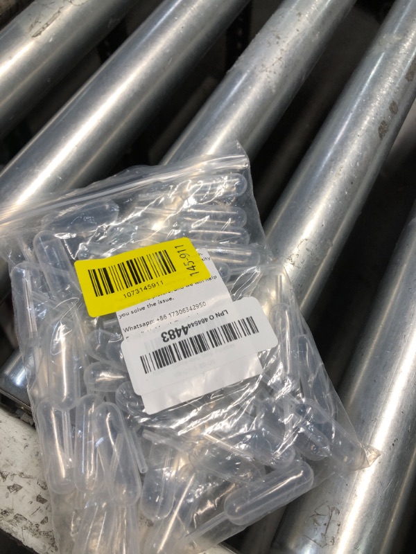 Photo 1 of [Strip Style] Vabiooth 50Pcs 4mL Cupcakes Disposable Plastic Transfer Pipettes Liquid Dropper for Chocolate or Strawberries Cupcakes, Ice Cream, Mini Cakes, Waffles, Children's Painting