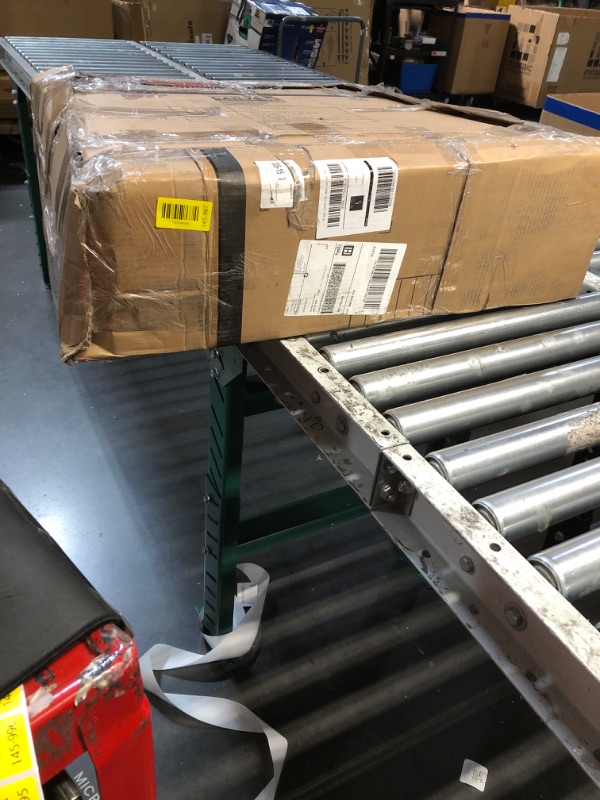 Photo 1 of ***DAMAGED - SEE NOTES/PICTURES*** FDW | 3-Piece Solid Wood Dining Table Set for 2 | Brown | Space-Saving Design | Smooth Easy-to-Clean Surface | Pine Kitchen Table with Upholstered Chairs | for Dining Room, Apartment, Restaurant