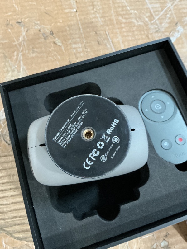 Photo 1 of ***CLAMP DOES NOT WORK**XbotGo Chameleon AI Auto Sports Action Camera - 4K 60FPS Soccer Camera and Basketball Tracking Camera for Team Sports, Live Streaming, No Subscription, Works with iOS & Android (Lava Graphite)