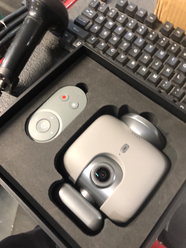 Photo 1 of ***CLAMP DOES NOT WORK**XbotGo Chameleon AI Auto Sports Action Camera - 4K 60FPS Soccer Camera and Basketball Tracking Camera for Team Sports, Live Streaming, No Subscription, Works with iOS & Android (Lava Graphite)