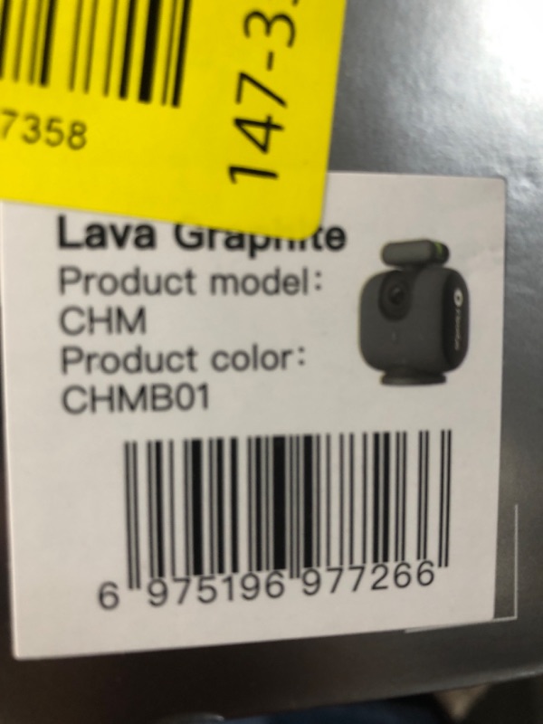 Photo 1 of ***CLAMP DOES NOT WORK**XbotGo Chameleon AI Auto Sports Action Camera - 4K 60FPS Soccer Camera and Basketball Tracking Camera for Team Sports, Live Streaming, No Subscription, Works with iOS & Android (Lava Graphite)