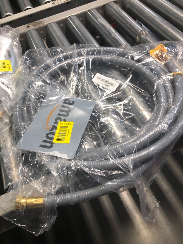 Photo 1 of ****Missing attachments****
CALPOSE 15 Feet 1/2 inch ID Natural Gas Grill Hose with Male Quick Connect Plug and 3/4"-16UNF Female Flare, Natural Gas Line for Grill, Pizza Oven, Heater and More Low Pressure Appliance(NOT 3/8”)