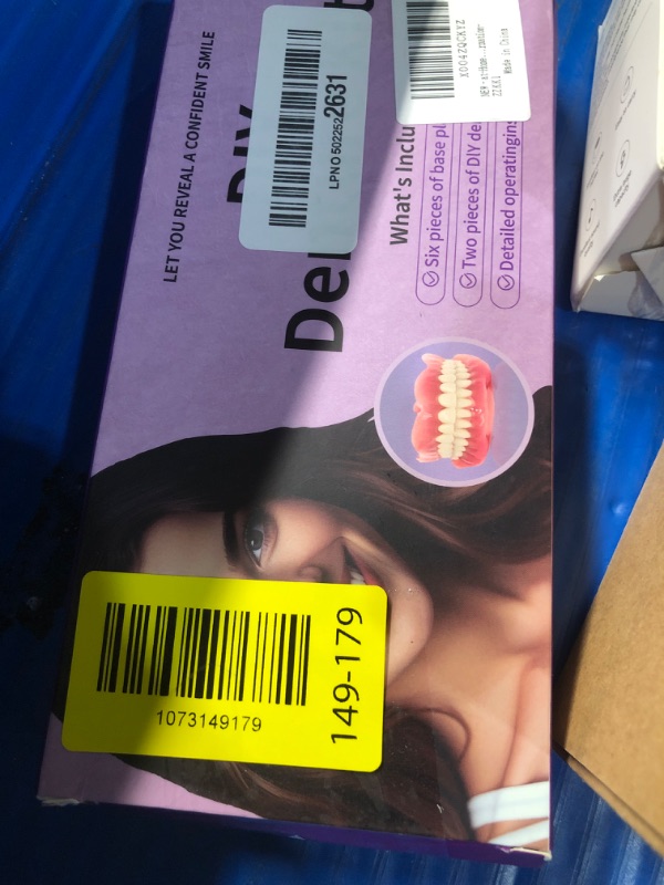 Photo 1 of ***MISSING PARTS***
At-Home DIY Denture Kit: Full Set of Upper & Lower False Teeth for DIY Smile Transformation-LL03