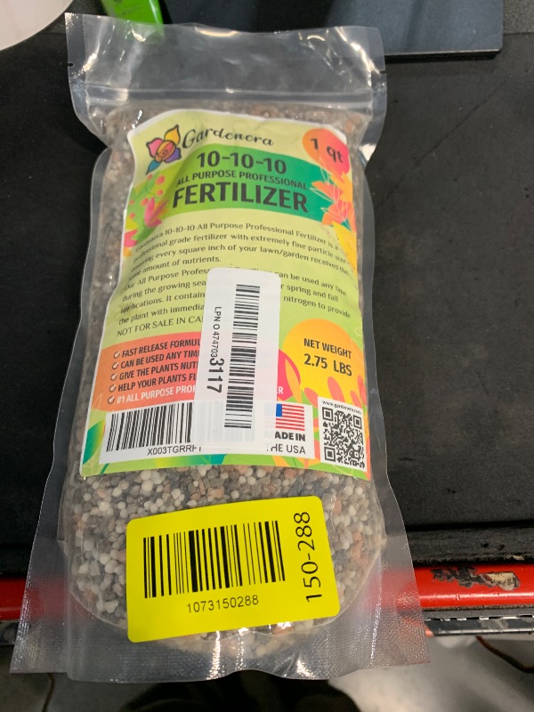 Photo 1 of ?????????? 10-10-10 Plant Fertilizer Slow Release | 10 10 10 All Purpose Fertilizer for Fruit Trees, Evergreens, Vegetables, Arborvitae, Fig Trees, Shrubs, Pines, Oaks, Flowers [1 Quart]