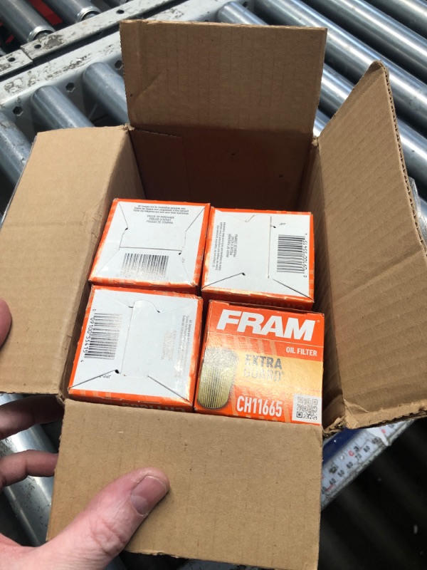 Photo 1 of ***PARTIAL SET - PRICE ADJUSTED***FRAM Extra Guard CH11665, 10K Mile Change Automotive Replacement Interval Cartridge Engine Oil Filters for Select Vehicle Models (6 Pack)