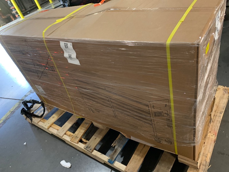 Photo 1 of ***FACTORY SEALED******TRUCK/TRAILER PICKUP ONLY***IDEALHOUSE 61 inch Rolling Tool Chest, Garage Workbench with 9 Drawers, Solid Rubber Wood Top & with Wheels Lock Key Locking, Mobile Workstation Tool Cabinet for Workshop Storage
