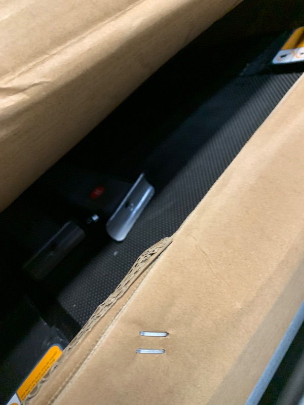 Photo 1 of ***MISSING HARDWARE***
Sunny Health & Fitness Smart Manual Walking Treadmill, 300 LB Weight Capacity, Non-Electric, Fixed Incline, Compact & Foldable, Digital Monitor, Bluetooth Connection with SunnyFit App - SF-T1407SMART