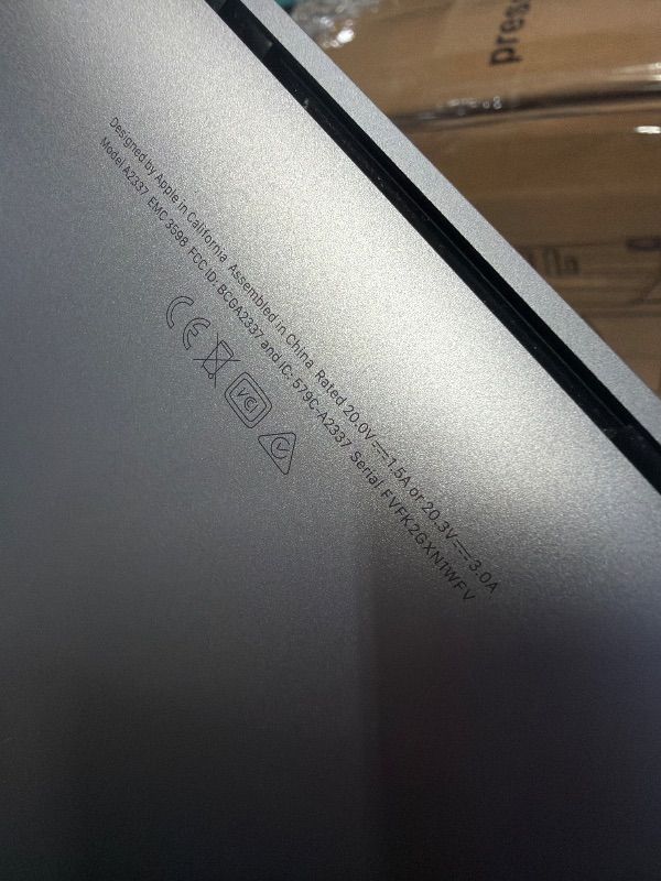 Photo 1 of *Parts Only*
M1 MacBook Air