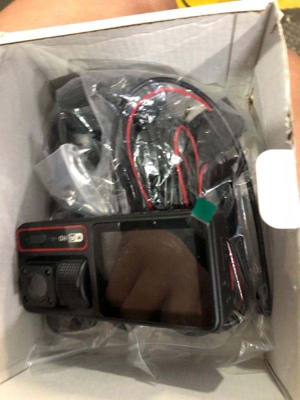 Photo 1 of ***MISSING PARTS***
3 Channel Dash Camera for Cars,Capture Crisp 4K+1080P+1080P, Features 5G WiFi & App Control, Night Vision,24H Parking Mode,Loop Recording,170° Wide Angle,32GB Card Included(Black)