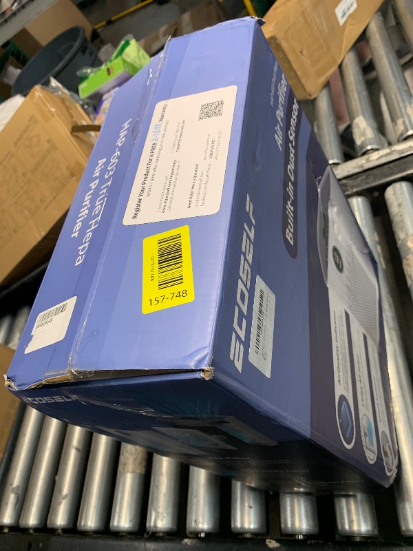 Photo 1 of ***DAMAGED - SEE NOTES/PICTURES**PARTS ONLY !!! Purifiers for Home Large Room, Cover Up to 2400 Ft² with True HEPA Filter, Smart Mode, PM2.5 Air Quality Display, 22dB Sleep Mode, Aromatherapy with 2X-Purification & 360°Air Outlet, HAP603