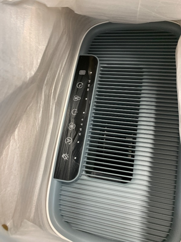 Photo 1 of ***DAMAGED - SEE NOTES/PICTURES**PARTS ONLY !!! Purifiers for Home Large Room, Cover Up to 2400 Ft² with True HEPA Filter, Smart Mode, PM2.5 Air Quality Display, 22dB Sleep Mode, Aromatherapy with 2X-Purification & 360°Air Outlet, HAP603