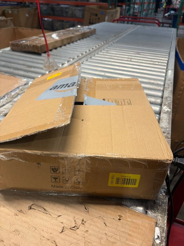 Photo 1 of ***FOR PARTS ONLY***
UNITSTAGE Shoe Rack, 9 Tier Shoe Storage Cabinet with Door 36 Pair Plastic Shoe Shelves Organizer for Closet, Entryway, Hallway, Bedroom, Black