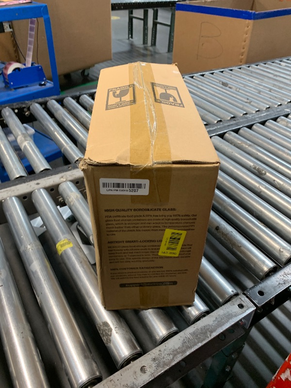 Photo 1 of [8-Pack,30 oz]Glass Meal Prep Containers,Glass Food Storage Containers,Airtight lunch Containers with Lids, Microwave, Oven, Freezer and Dishwasher