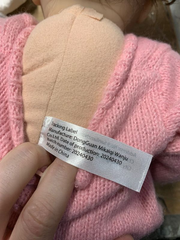 Photo 1 of ***STOCK PHOTO FOR REFERENCE ONLY***
WOOROY Realistic Reborn Baby Dolls - 18 Inch Lifelike Newborn Baby Dolls Girl Real Life Soft Body Baby Doll Gift Toy with Feeding Accessories for Kids Age 3+
