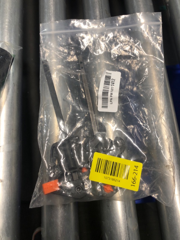 Photo 1 of ***PARTIAL SET - PRICE ADJUSTED***TAODAN 4PCS 4 Inch Trigger Quick Grip Clamps Bar Clamp Trigger Quick Grip Clamp Single Hand Ratchet Woodworking Clamp for Wood Bonding Processes