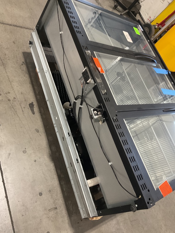 View 6 of ***HEAVILY DAMAGED**
*TRUCK/TRAILER PICKUP ONLY****DAMAGED IN TRANSIT**53 In. Three-Door Back Bar Refrigerator - 11 Cu Ft. BC-3DSW-BK