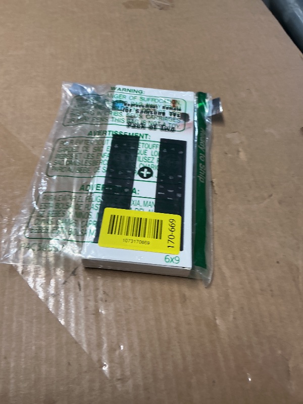 Photo 1 of (Pack of 2) Remote Control for All Samsung Smart TVs. Replacement for All 2016-2025 Samsung TV Remotes. No Voice Control. 1-Year Full Warranty.