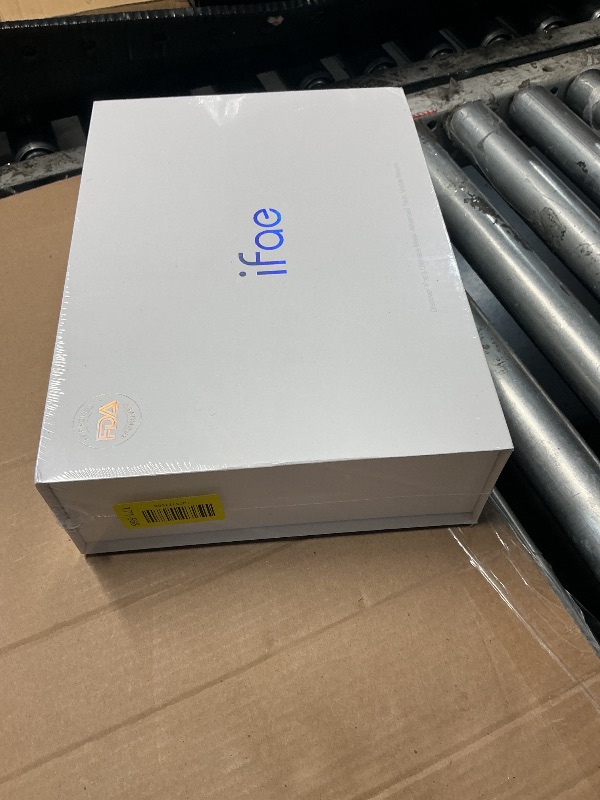 Photo 1 of ***FACTORY SEALED***Red Light Therapy Mask for Face and Neck, 7 Colors with NIR Led Face Mask Light Therapy with Eye Protection and Remote, Rechargeable Ergonomic Design for True Anti-Aging Skincare at Home White