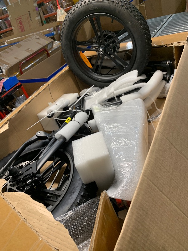 Photo 1 of ***FACTORY SEALED***OPENED FOR INSPECTION**Windone E2 Electric Bike for Adults, Full Suspension, 48V13Ah Removable Battery, Up to 28MPH & 46.6Miles (PAS), 1000W Peak Ebike with All-Terrain 4.0" Fat Tires, UL Certified, Moped E-Bike