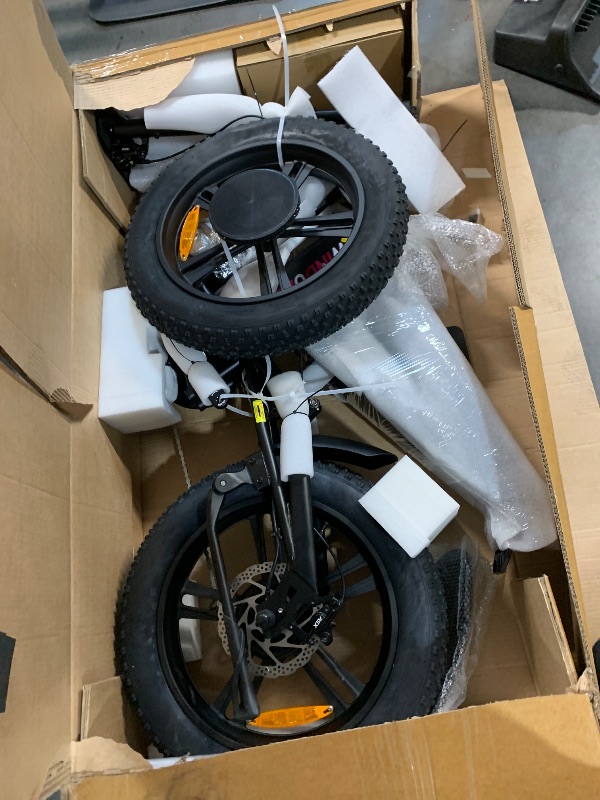 Photo 1 of ***FACTORY SEALED***OPENED FOR INSPECTION**Windone E2 Electric Bike for Adults, Full Suspension, 48V13Ah Removable Battery, Up to 28MPH & 46.6Miles (PAS), 1000W Peak Ebike with All-Terrain 4.0" Fat Tires, UL Certified, Moped E-Bike