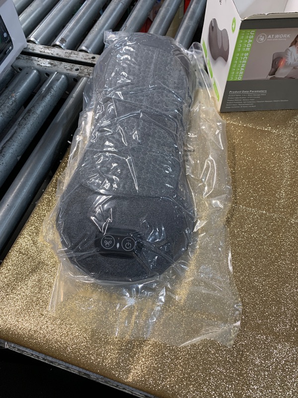 Photo 1 of ***FACTORY SEALED -Smooth Triple Fusion 3-in-1 Back Massager Lumbar Pillow with Heat, Vibration & Traction Back Massager for Pain Relief, Deep Tissue Relaxation for Home, Office- Corded Electric Gift Idea