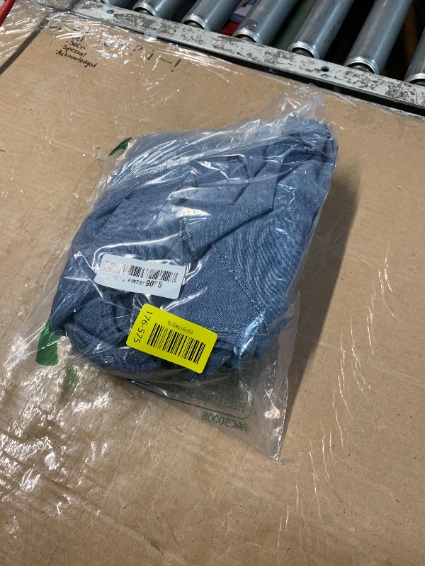 Photo 1 of (large) WranglermensCowboy Cut Western Long Sleeve Snap Work Shirt Firm Finish Chambray Blue L