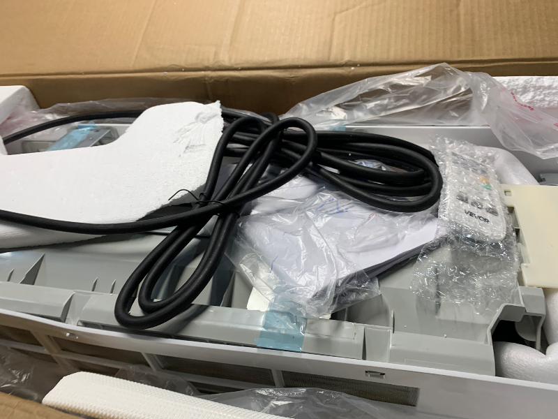 Photo 1 of ***NO LOWER UNIT*** VEVOR Mini Split Air Conditioner, 12,000 BTU AC / 12,500 BTU Heat, 115V 19 SEER2 High Efficiency Energy Saving, Quiet Inverter System for 750 Sq.Ft Coverage Area, Easy to Maintain, for Home, Office