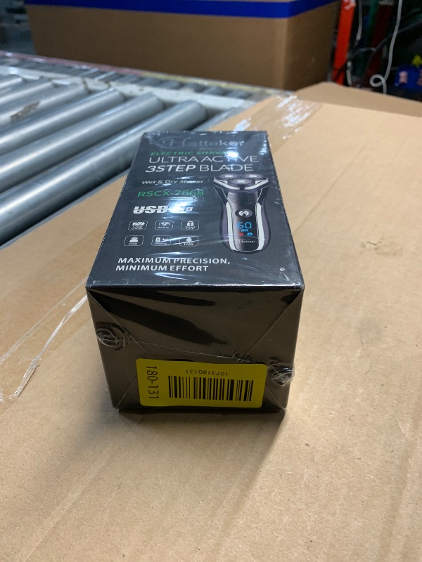 Photo 1 of ***FACTORY SEALED***Hatteker Electric Shaver Rotary Razor Men Cordless Beard Trimmer Pop-Trimmer Waterproof