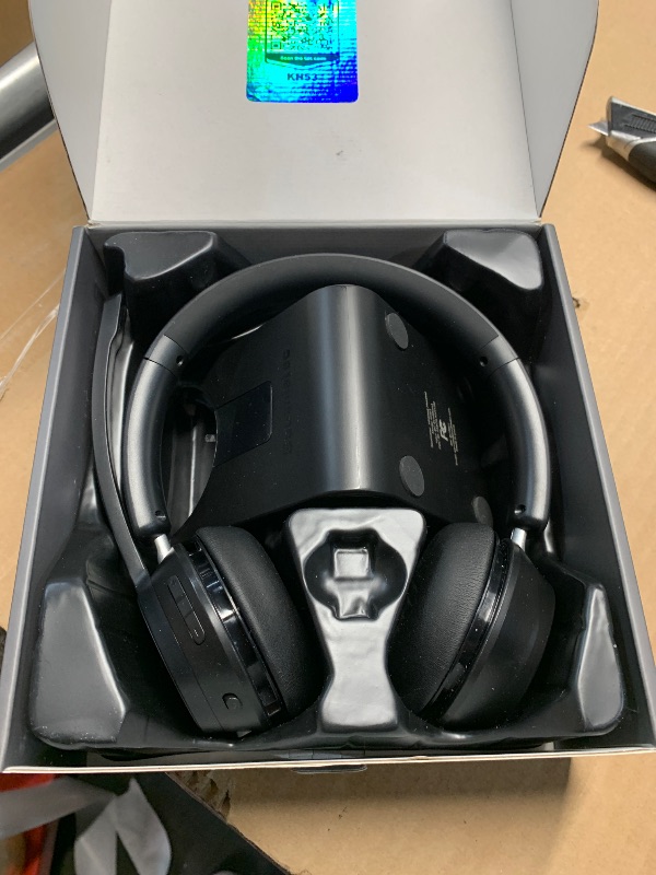 Photo 1 of (Upgraded Version) Wireless Headset, Bluetooth Headset with Noise Cancelling Microphone, Best Headphones with Mic Mute & USB Dongle for PC/Computer/Laptop/Cell Phones/Remote Work/Call Center