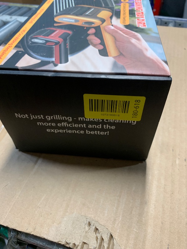 Photo 1 of ****STOCK PHOTO FOR REFERENCE*****Electric Grill Brush, 950 RPM Cordless Electric BBQ Grill Cleaner with 4500mAh Battery, LED Light, 304 Stainless Steel Brush Head, No Preheating Grill, Heavy Duty Grill Clean Tool for Outdoor Grill