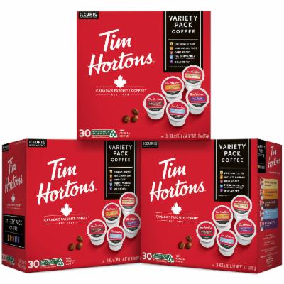 Photo 1 of ***BEST BY 6/25/2026***
Tim Hortons Variety Pack Single Serve Coffee Pods 