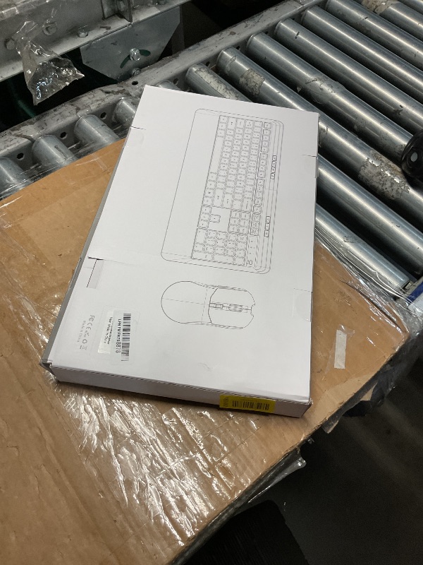 Photo 1 of ***MISSING PARTS***
KOPJIPPOM Wireless Keyboard and Mouse Set with Quiet Keys, 2.4G Full Size Purple Keyboard and Mouse with Wrist Rest, Protective Covers, Soft Touch Silent Design for Windows, Computer, PC and Laptop