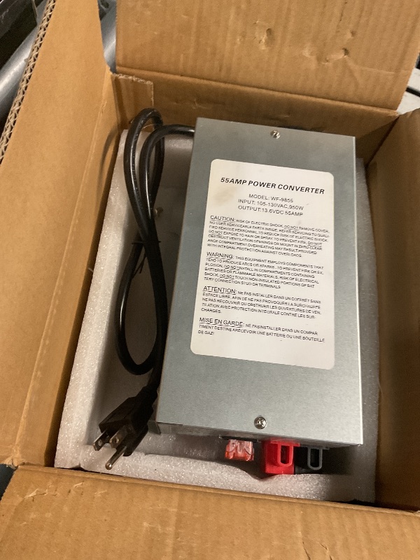 Photo 1 of ???? ??????? WF-9855 55 Amp Power Converter, Rv Power Converter, WF-9855-AD, Replace for RV Trailer Camper 9800 Series, WF-9855-AD, 55 Amp Power Converter for Rv, 5 Years Warranty