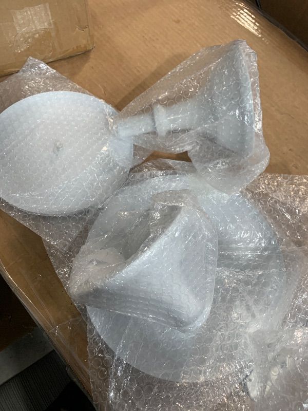 Photo 1 of ***MISSING PARTS***NIANDAIXIU 3 Pcs Metal Cake Stand, Cake Pop Stand Set of Disc Diameter 8" 10" 12", Tall Cake Stands for Dessert Table, Perfect Display for Wedding, Party, Birthday, Baby Shower, Decorations (White)