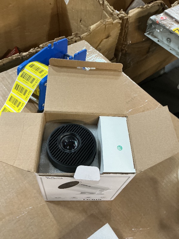 Photo 1 of [Built-in Apps & 2026 Upgraded] Mini Projector Support 4K 1080P Auto Keystone 180° Rotatable with WiFi 6 and Bluetooth 5.4, Projector Portable Compatibile with HDMI/TV Stick/Memory Stick/Laptop-Black