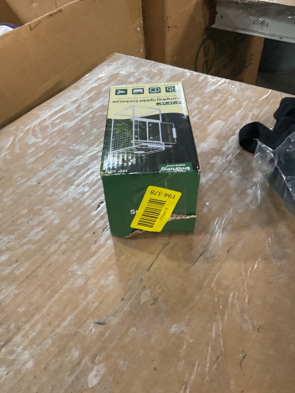 Photo 1 of ?Pre-Assembled? Jumping Spider Enclosure(3"×3"×6") Front Above Opening Praying Mantis Habitat, Jumping Spider Habitat, Arboreal Tarantula Enclosure, Insect Terrarium,Acrylic Terrarium