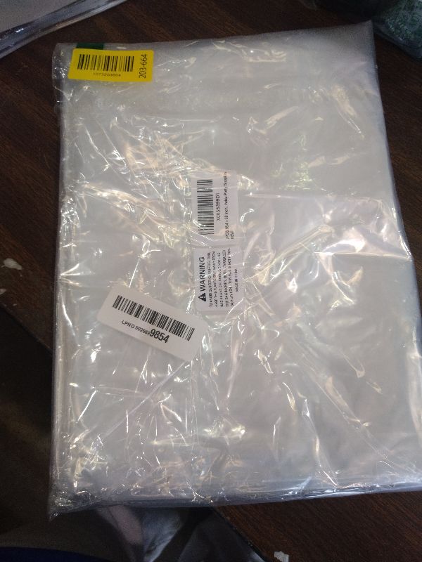 Photo 1 of 2 Pcs 98.4 x 59 Inches Large Balloon Bags for Transport, Christmas Tree Disposal and Storage Bag, Clear Balloon Drop Bag, Giant Carrying Storage Bags for Wedding Birthday Party Supplies